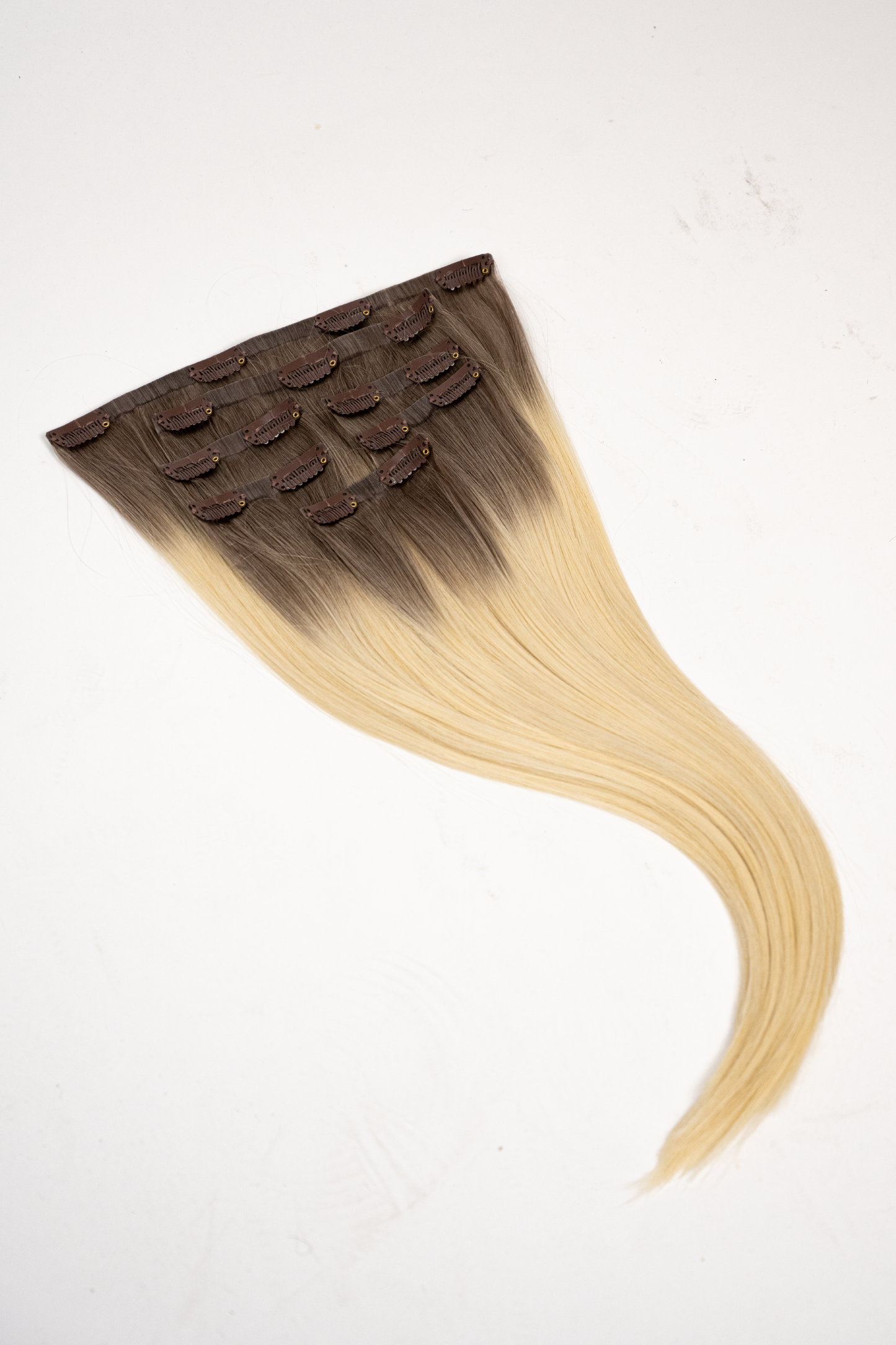 Invisible Clip-In Hair Extension Technique