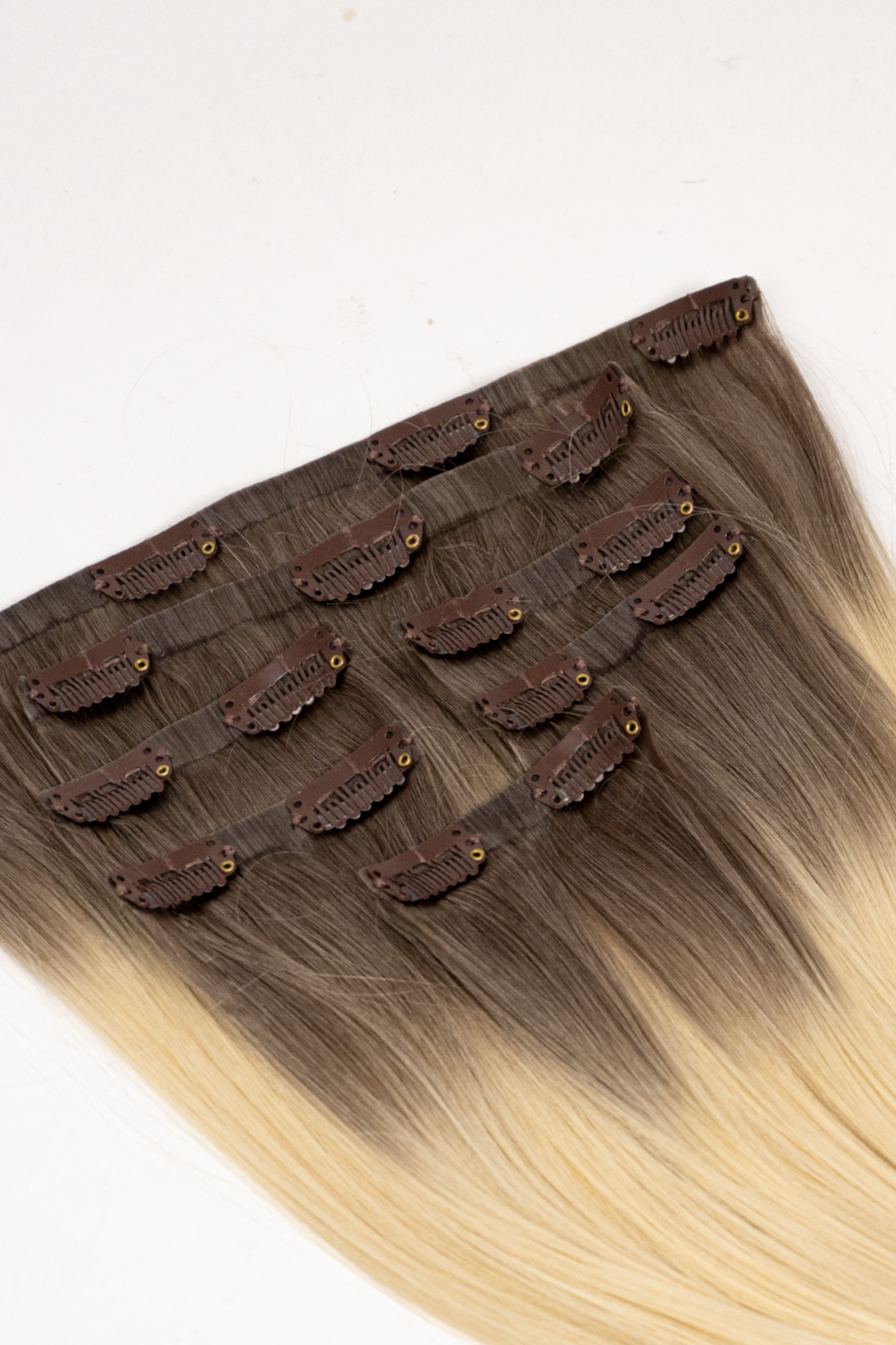 Invisible Clip-In Hair Extension Technique