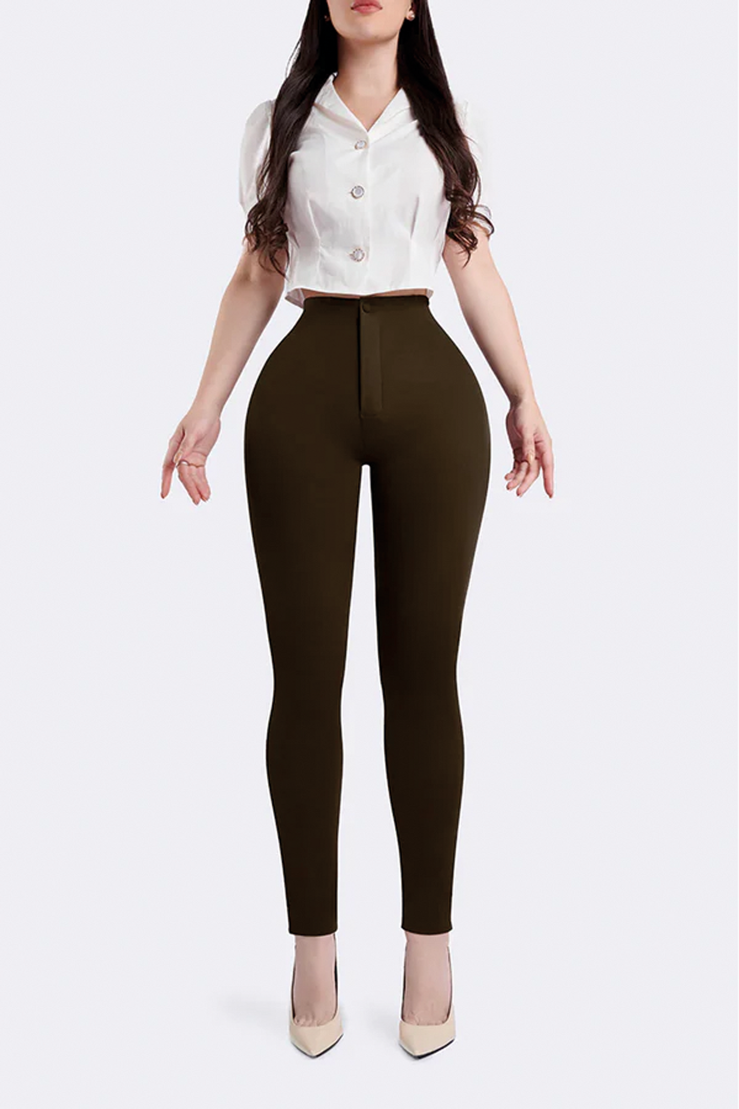 Luxury Booty Skinny Chocolate Canela