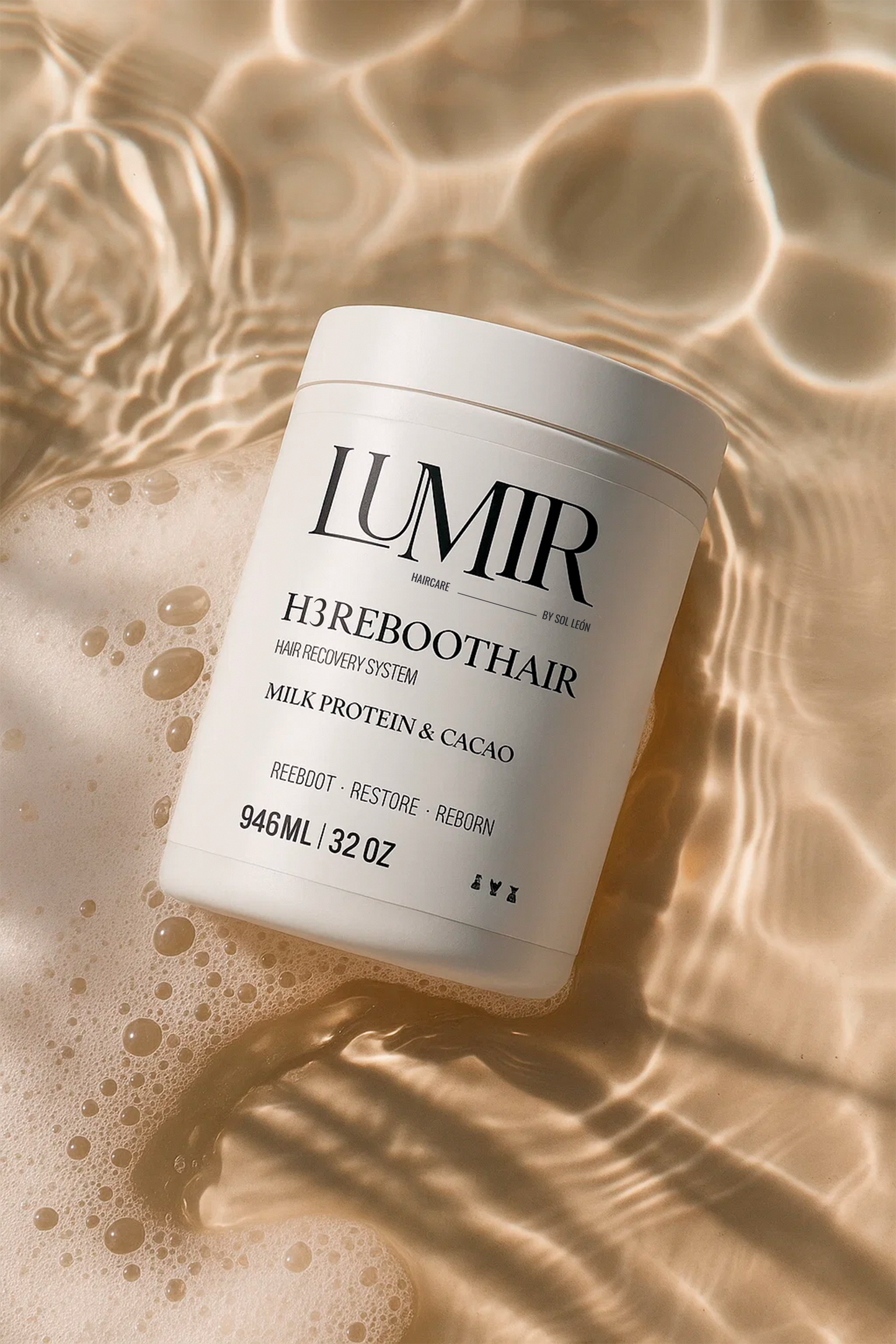 H3 REBOOTHAIR MILK AND CHOCOLATE HAIR TREATMENT