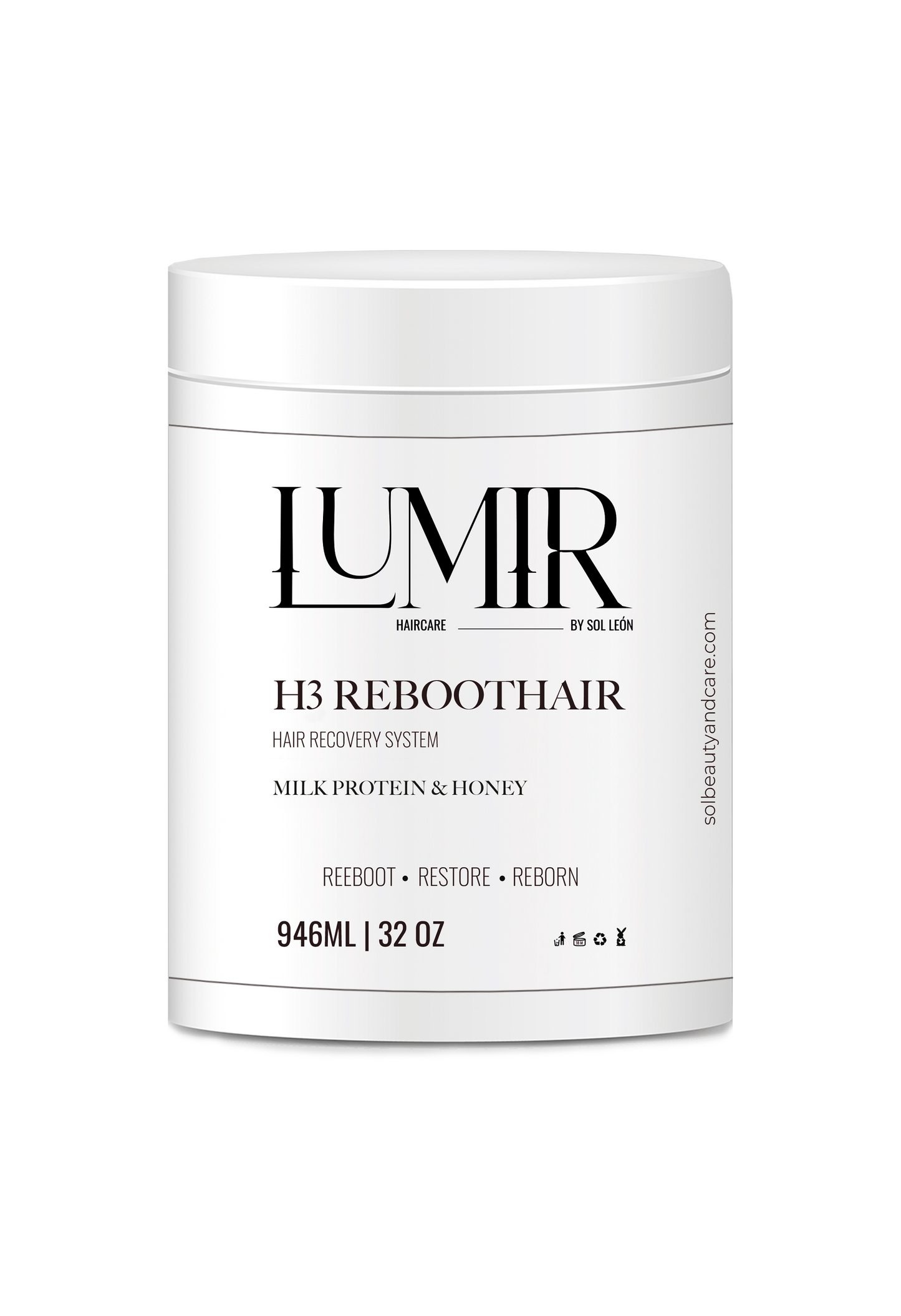 H3 REBOOTHAIR MILK AND HONEY HAIR TREATMENT