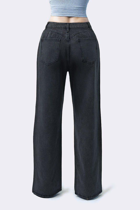 Jvoll Jeans Wide Leg Silver Star