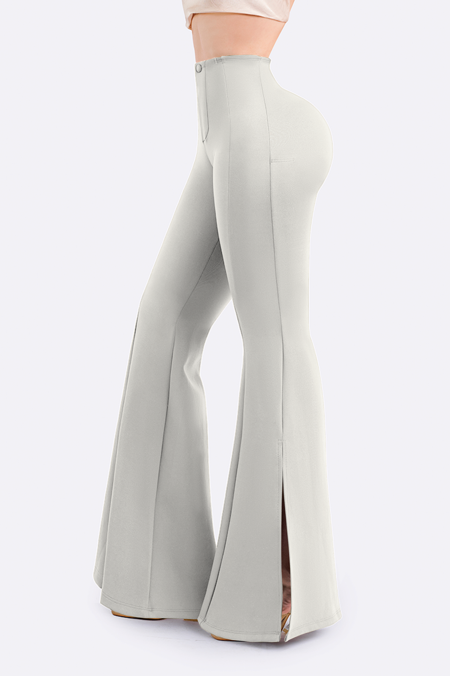 Luxury Booty Side Slit Ivory