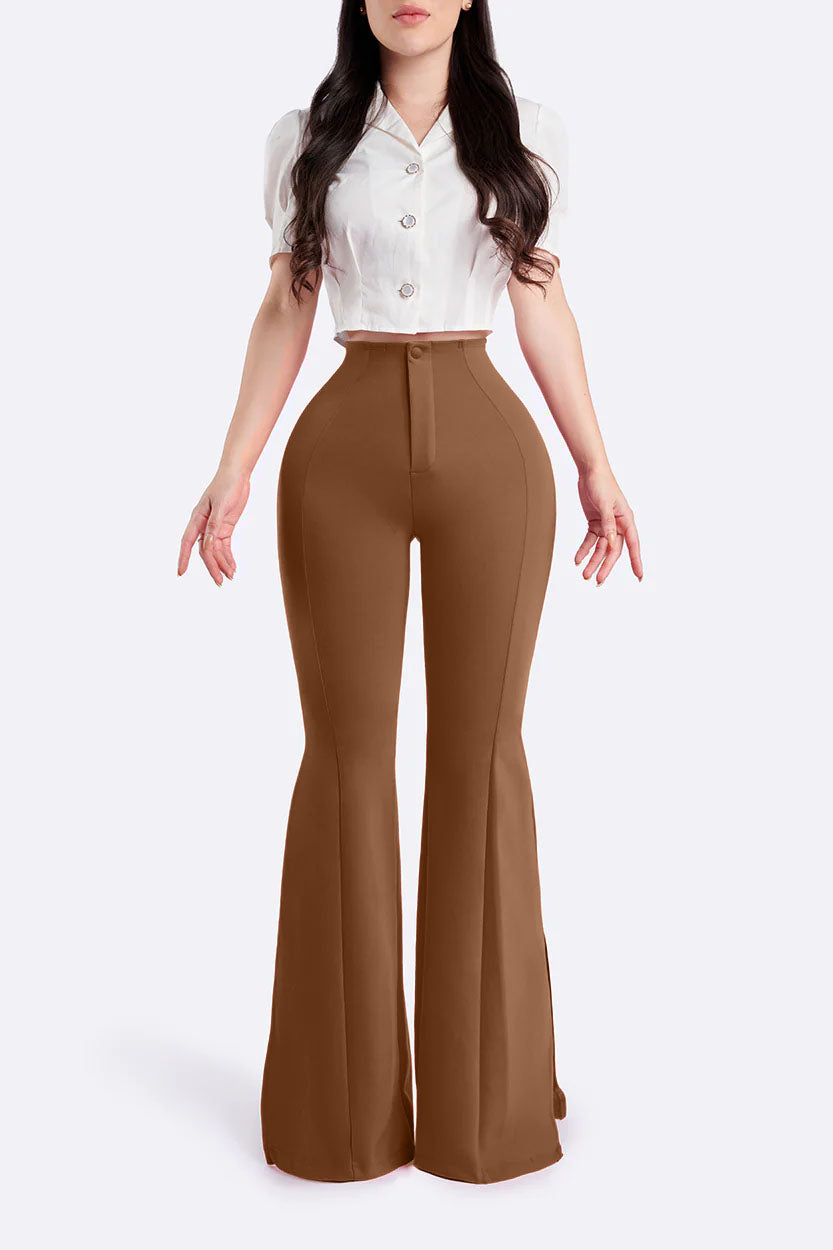 Luxury Booty Side Slit Moka Mousse