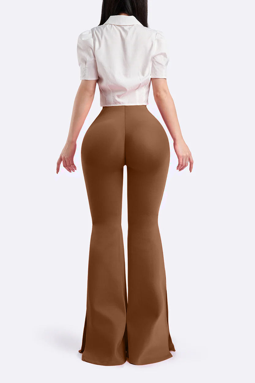 Luxury Booty Side Slit Moka Mousse