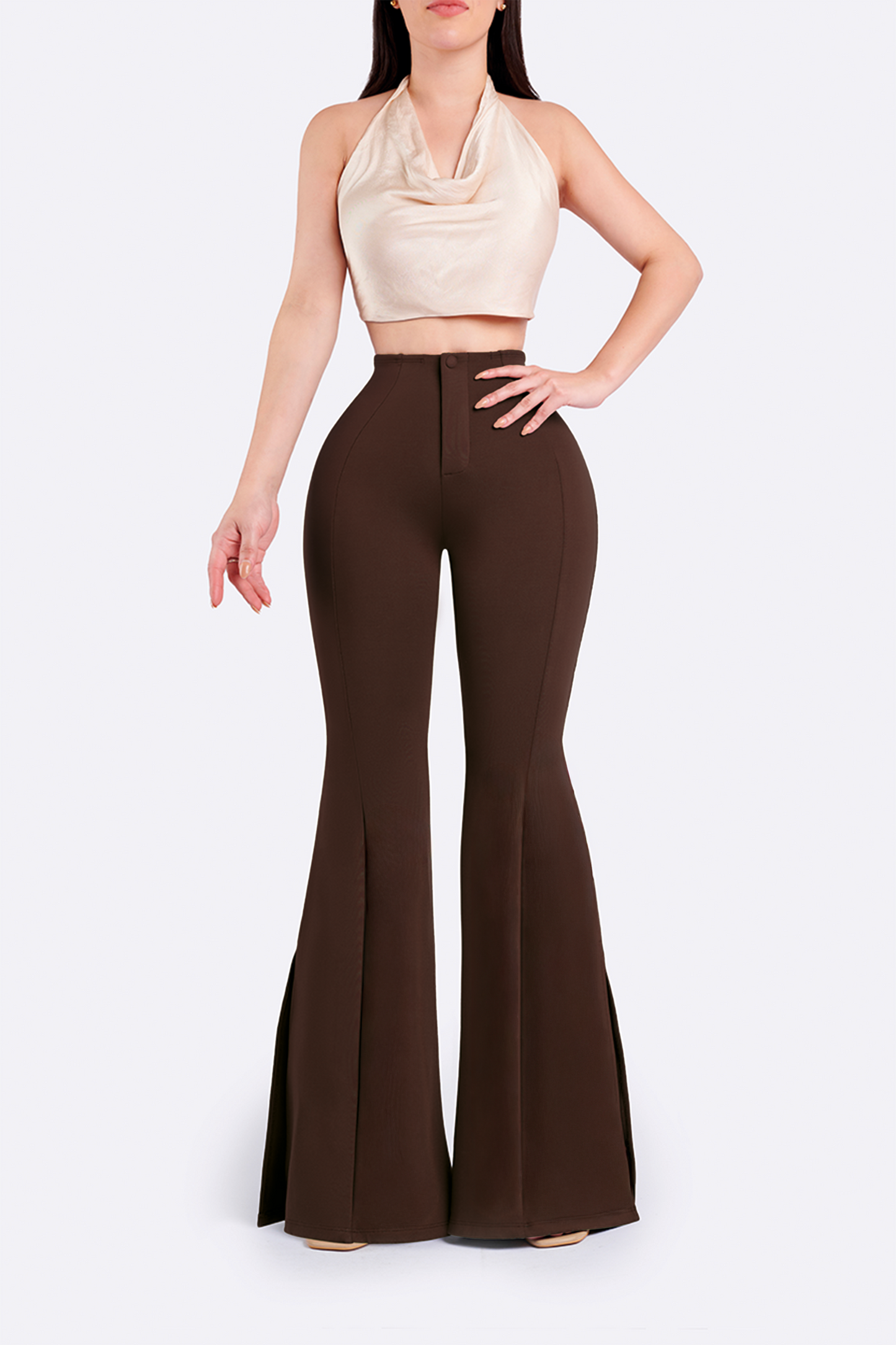 Luxury Booty Side Slit Moka Mousse