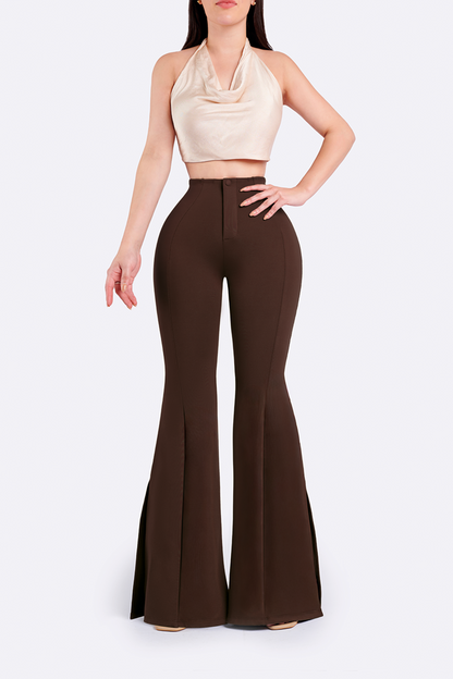 Luxury Booty Side Slit Moka Mousse