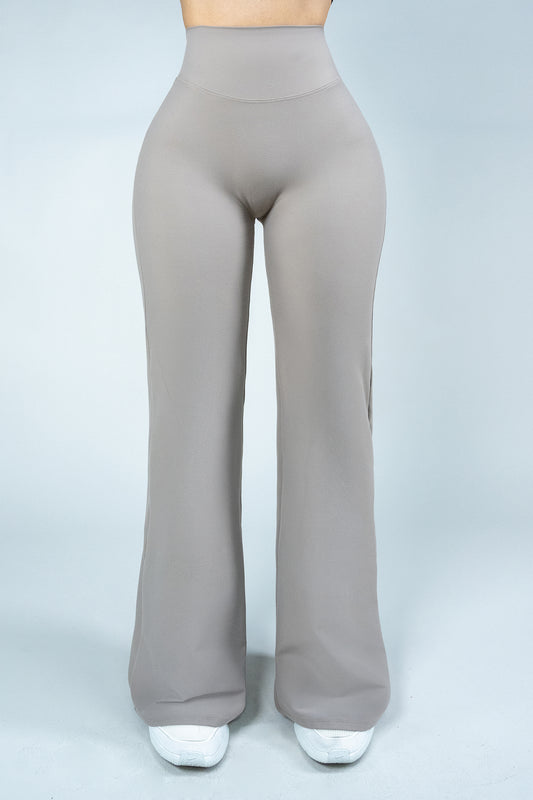 ShapePRO Sherlyn Wide-Leg Yoga Leggings Sand