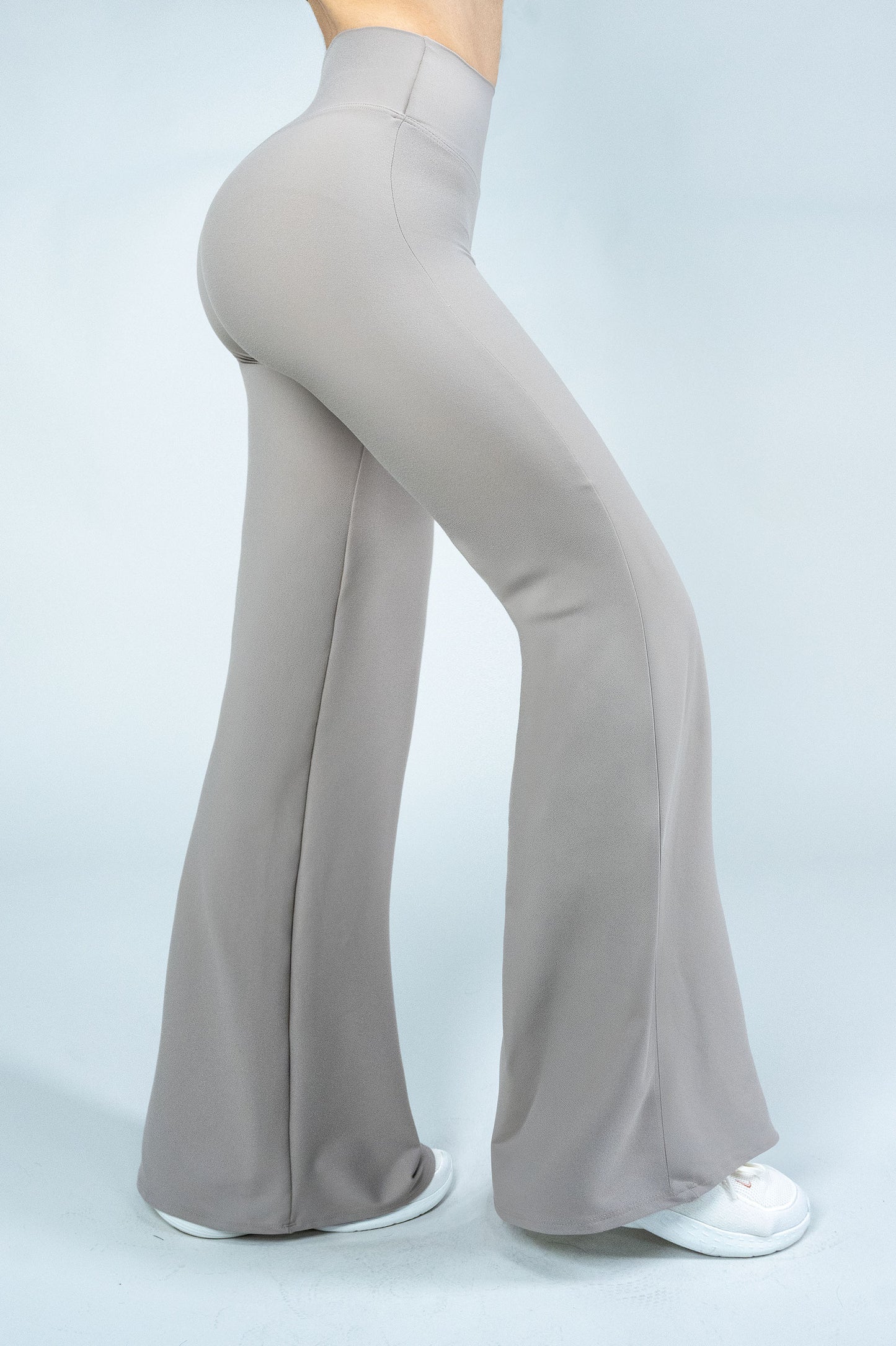 ShapePRO Sherlyn Wide-Leg Yoga Leggings Sand