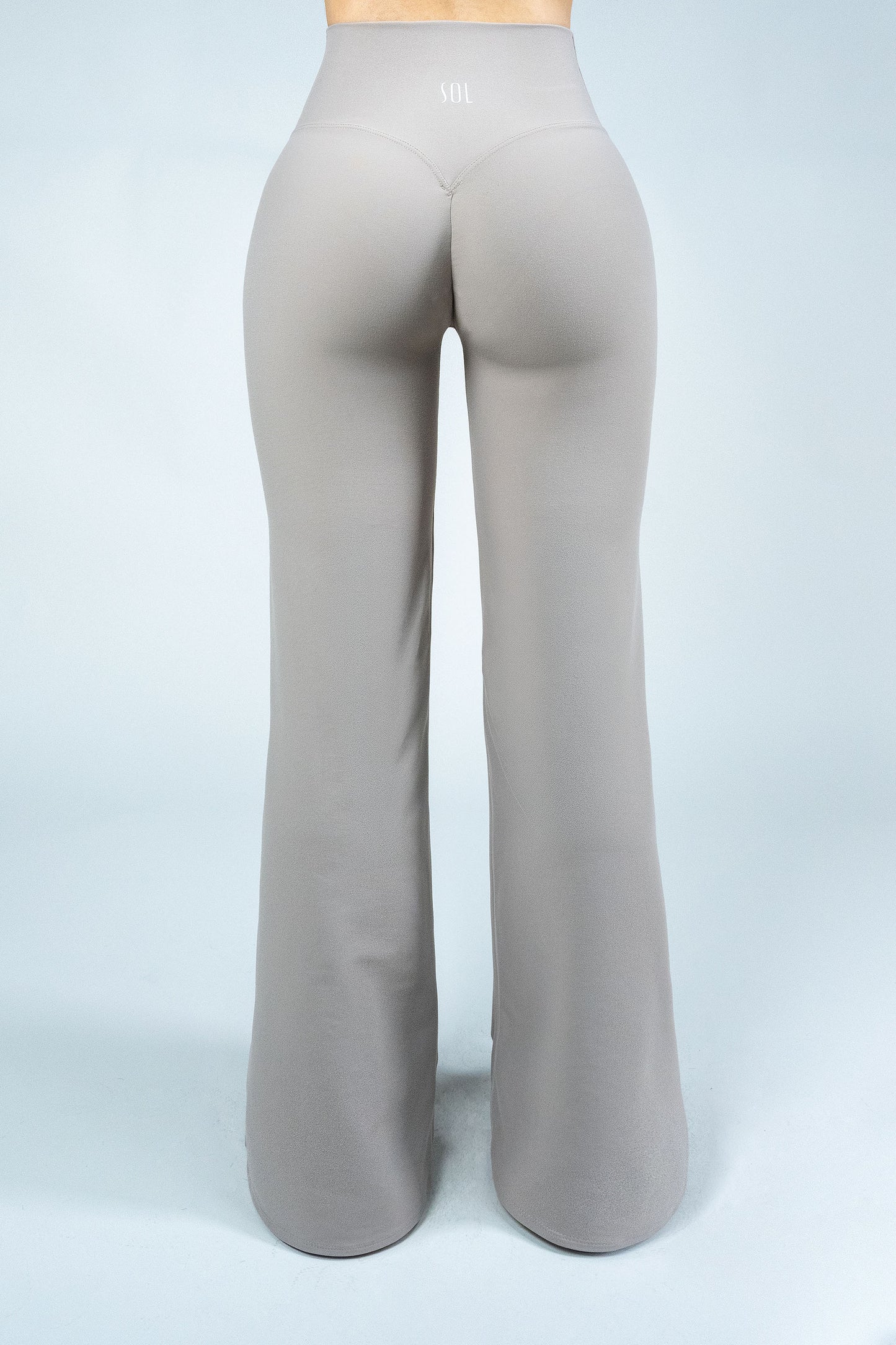 ShapePRO Sherlyn Wide-Leg Yoga Leggings Sand