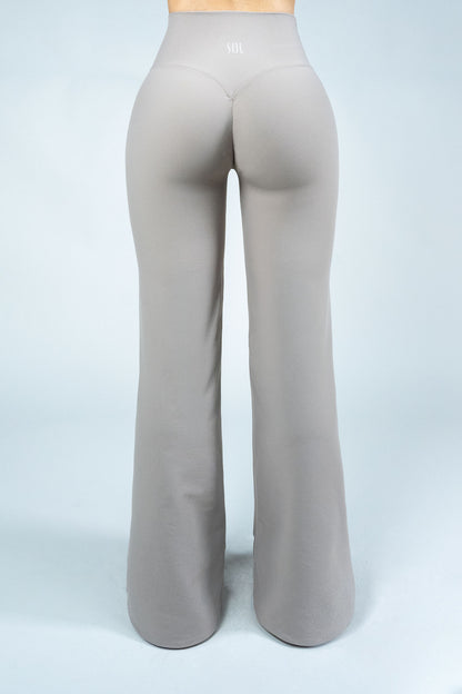 ShapePRO Sherlyn Wide-Leg Yoga Leggings Sand