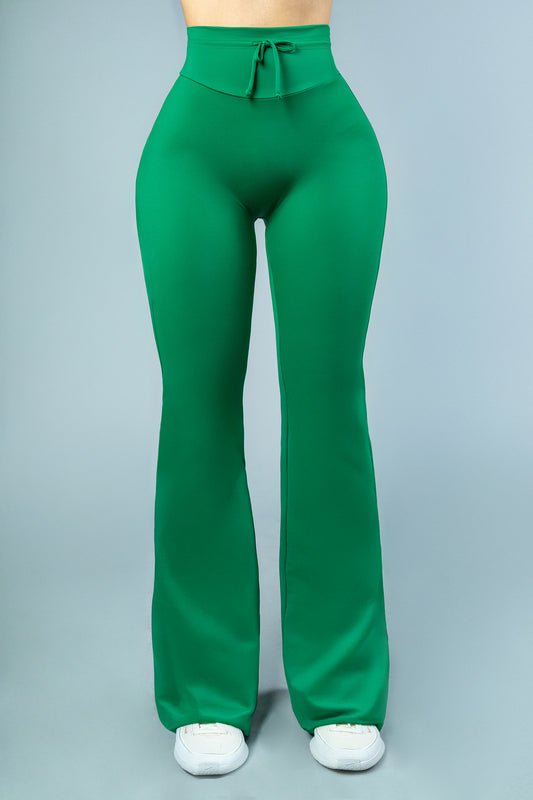 Yoga Leggins ShapePRO Denisse Flared Green