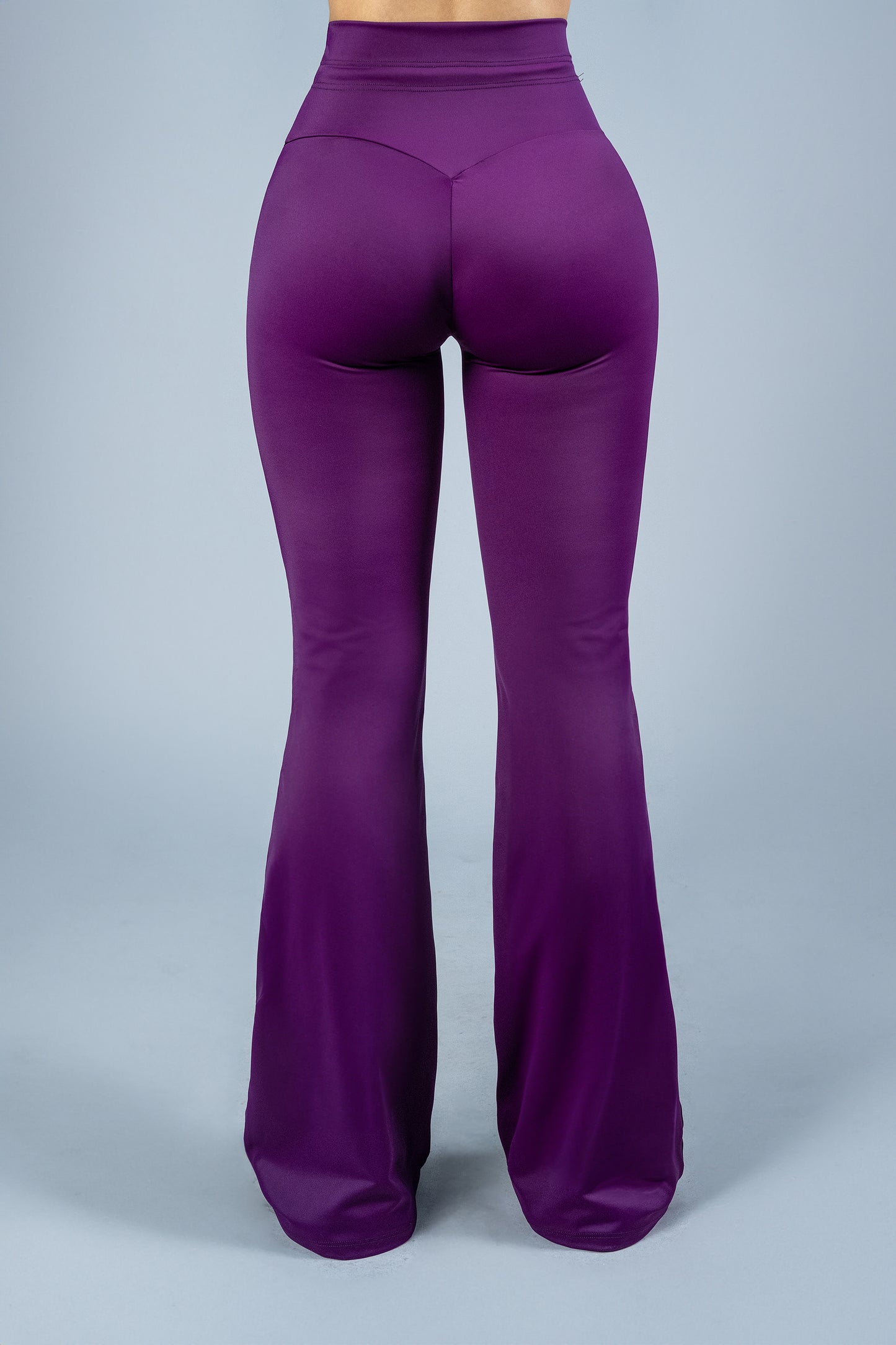 Yoga Leggins ShapePRO Denisse Flared Satin Purple