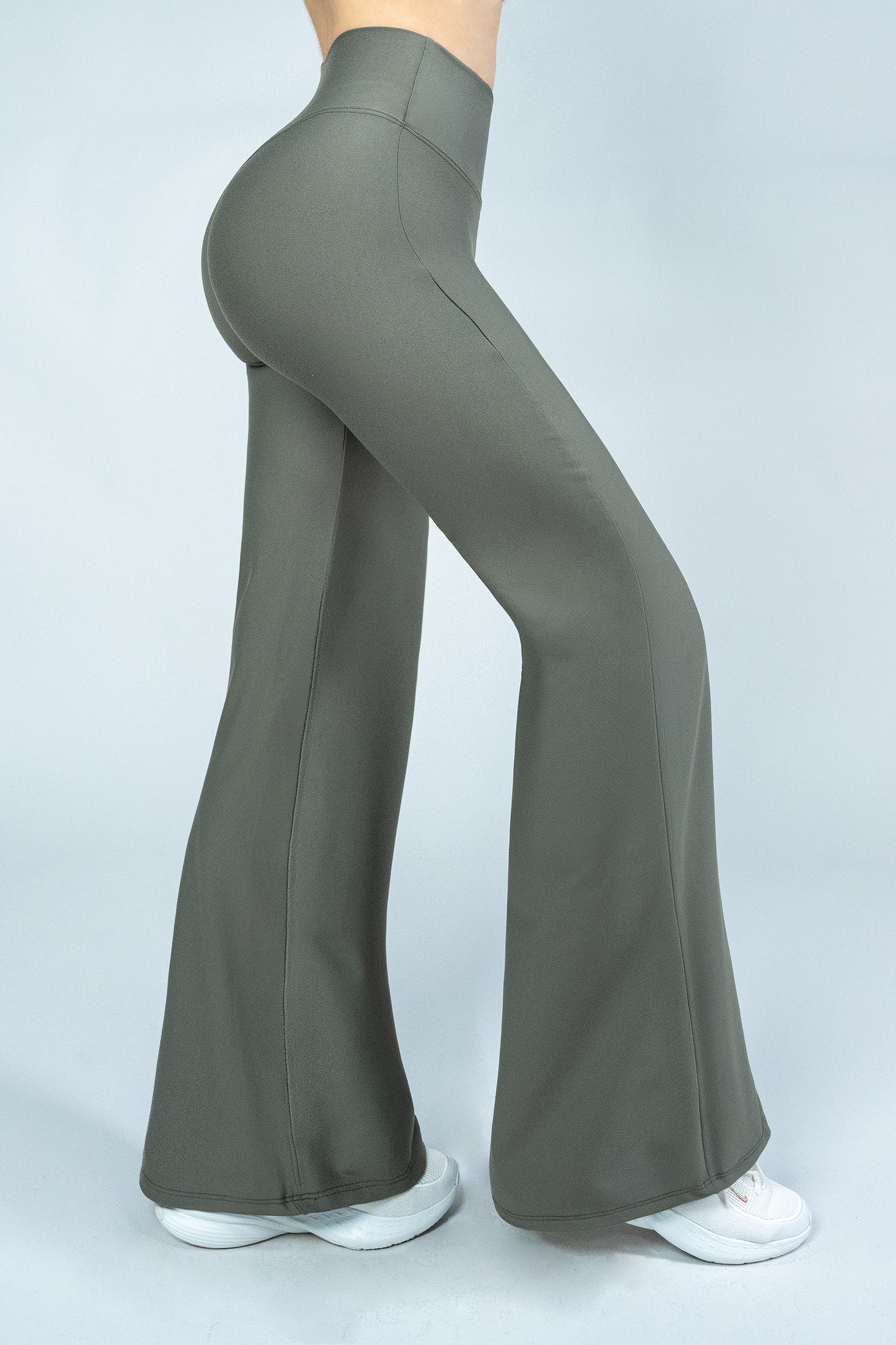 ShapePRO Sherlyn Wide-Leg Yoga Leggings Laurel