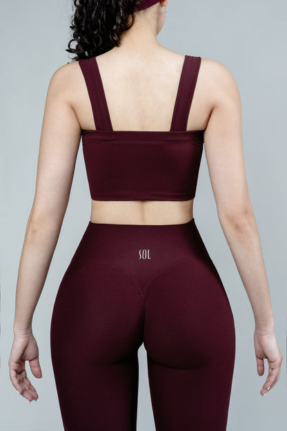 Top ShapePRO Sherlyn Burgundy