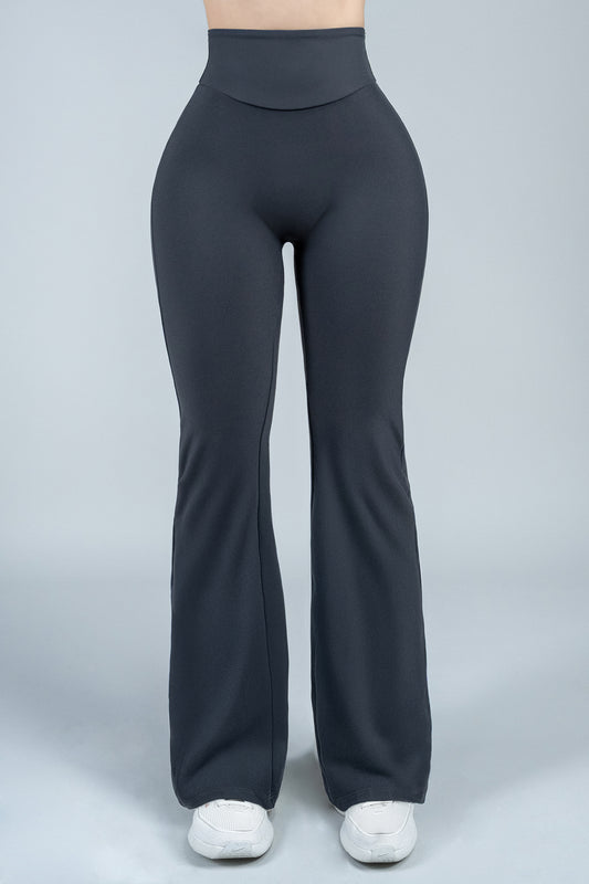 Yoga Leggins ShapePRO Sherlyn Flared Lava Gray