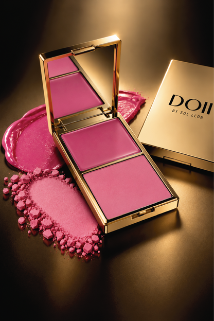 Blush dúo: crema y polvo