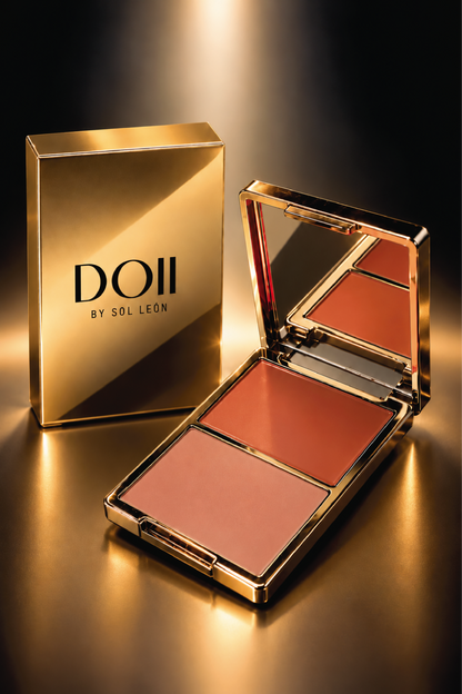 Blush dúo: crema y polvo