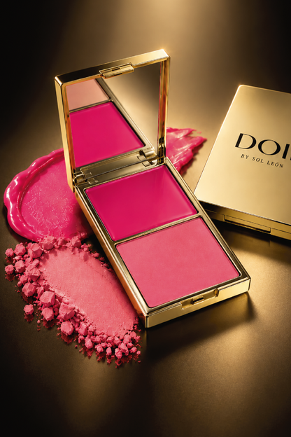 Blush dúo: crema y polvo