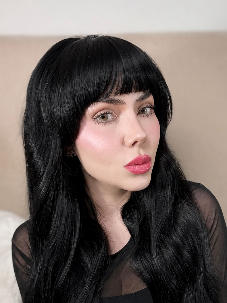 Front Bang Hair Extension: EMMA