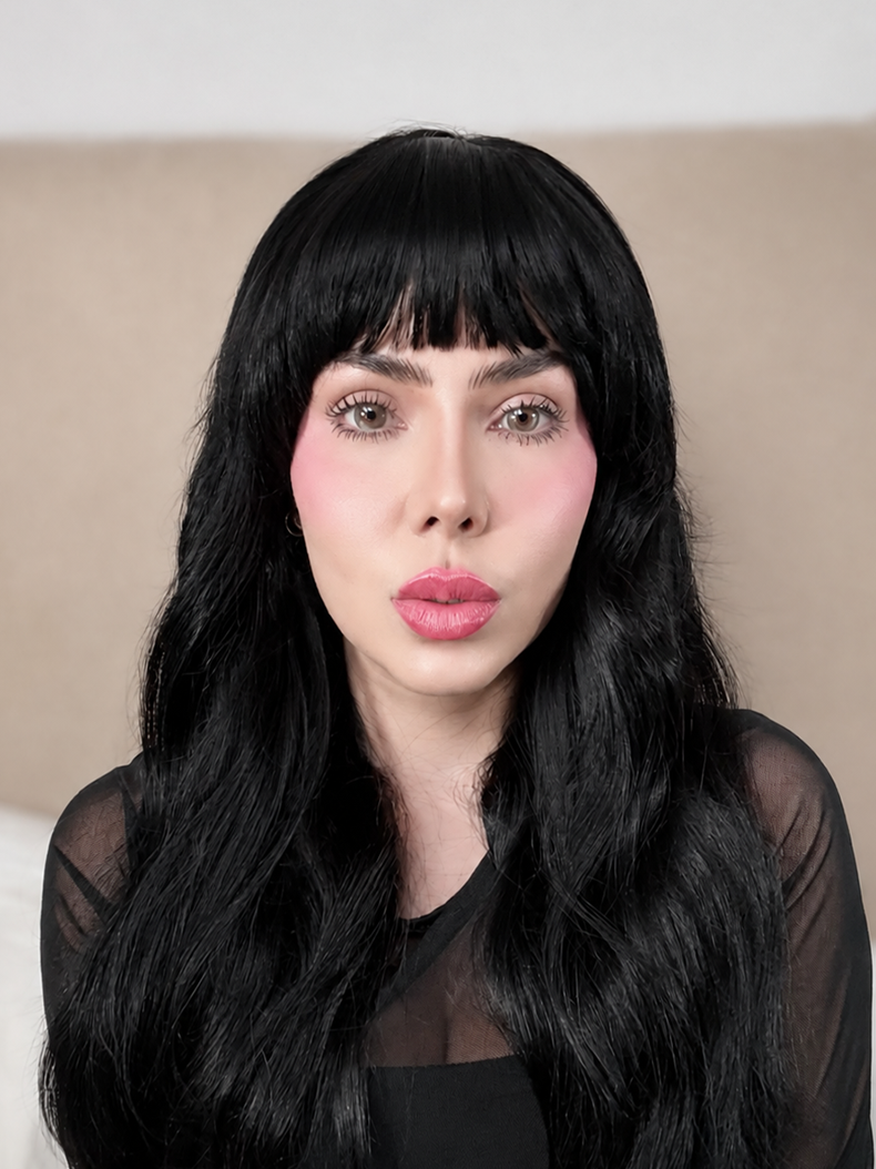 Front Bang Hair Extension: EMMA