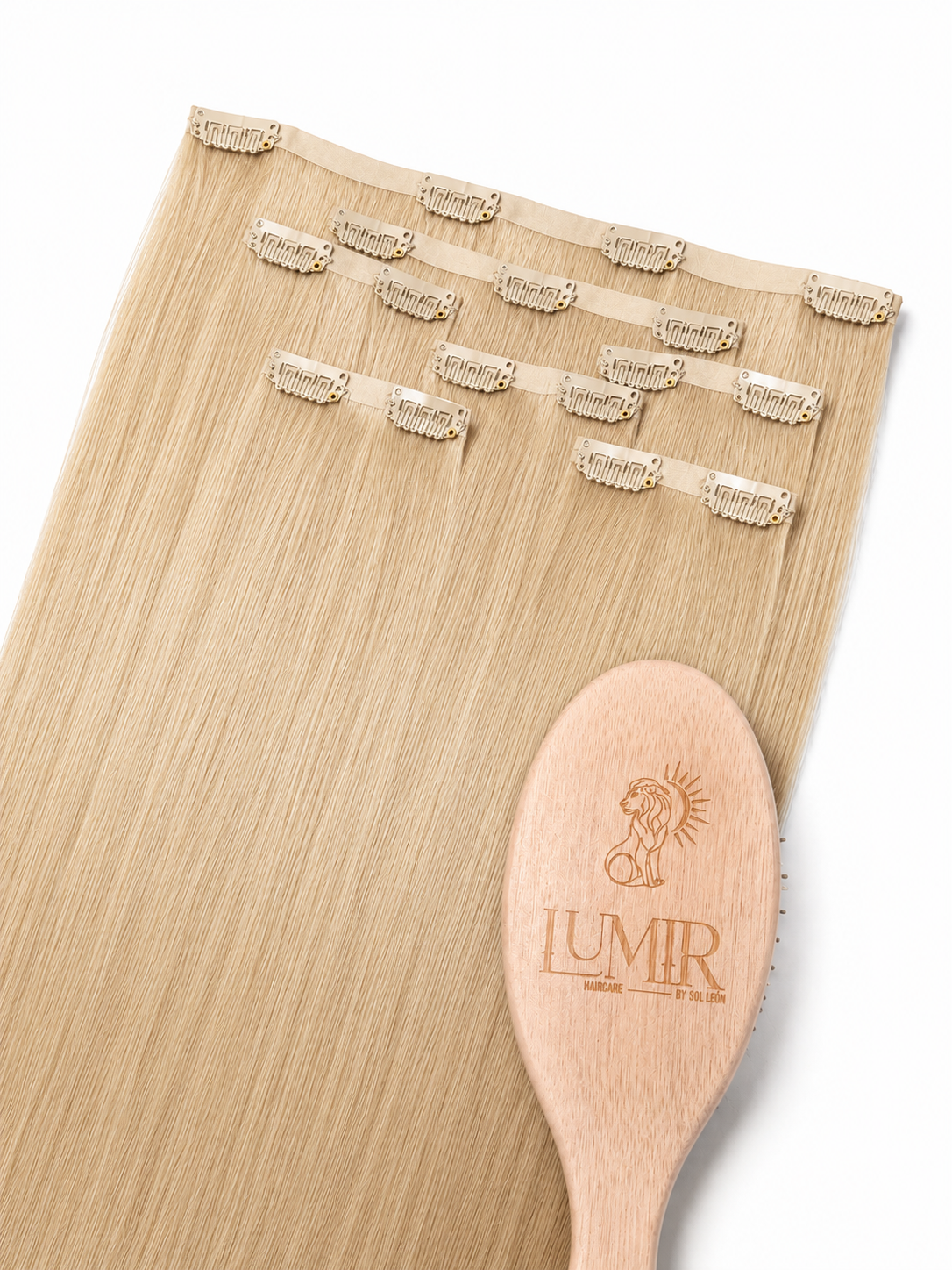 Invisible Clip-In Hair Extension Technique