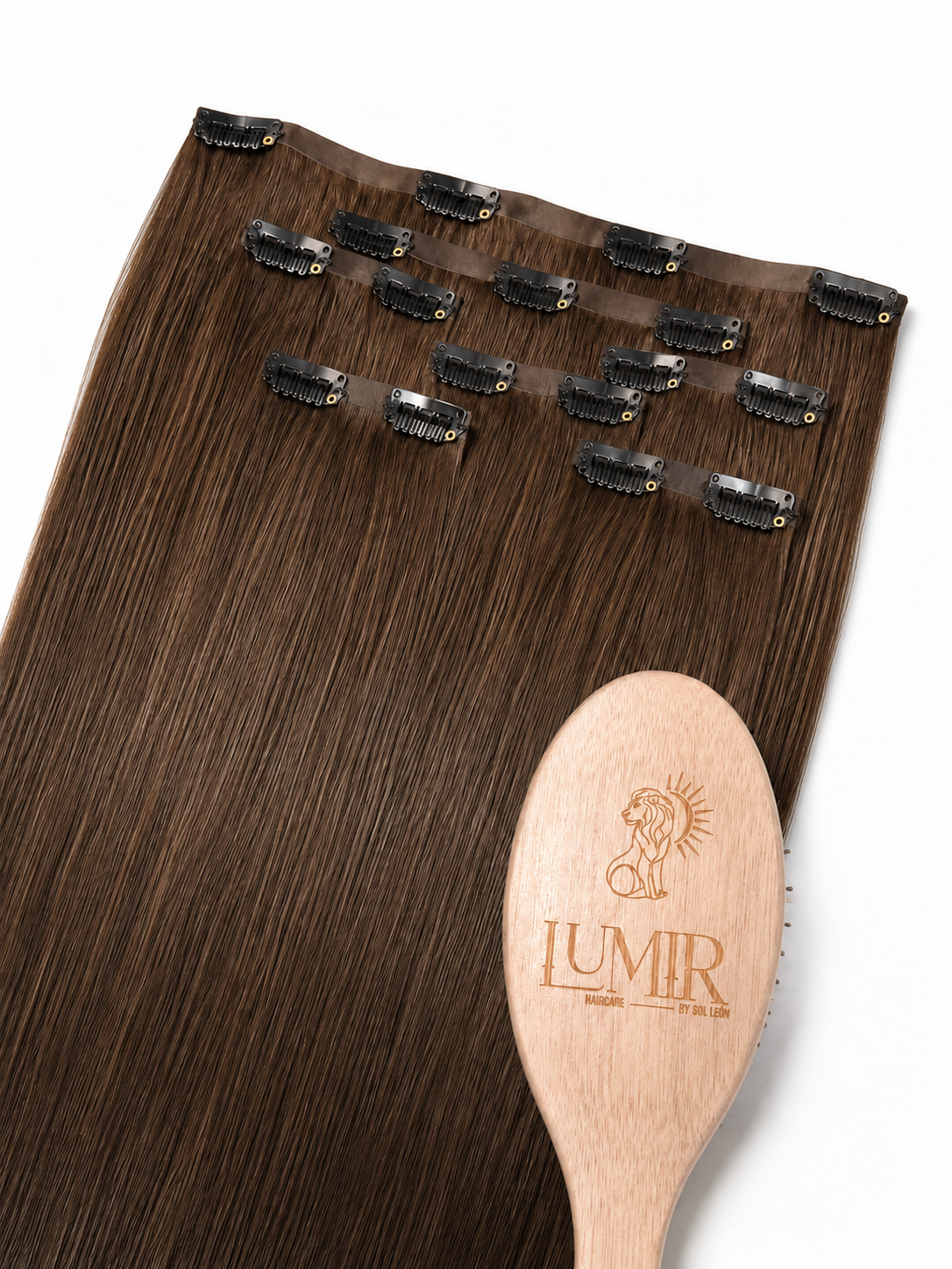 Invisible Clip-In Hair Extension Technique