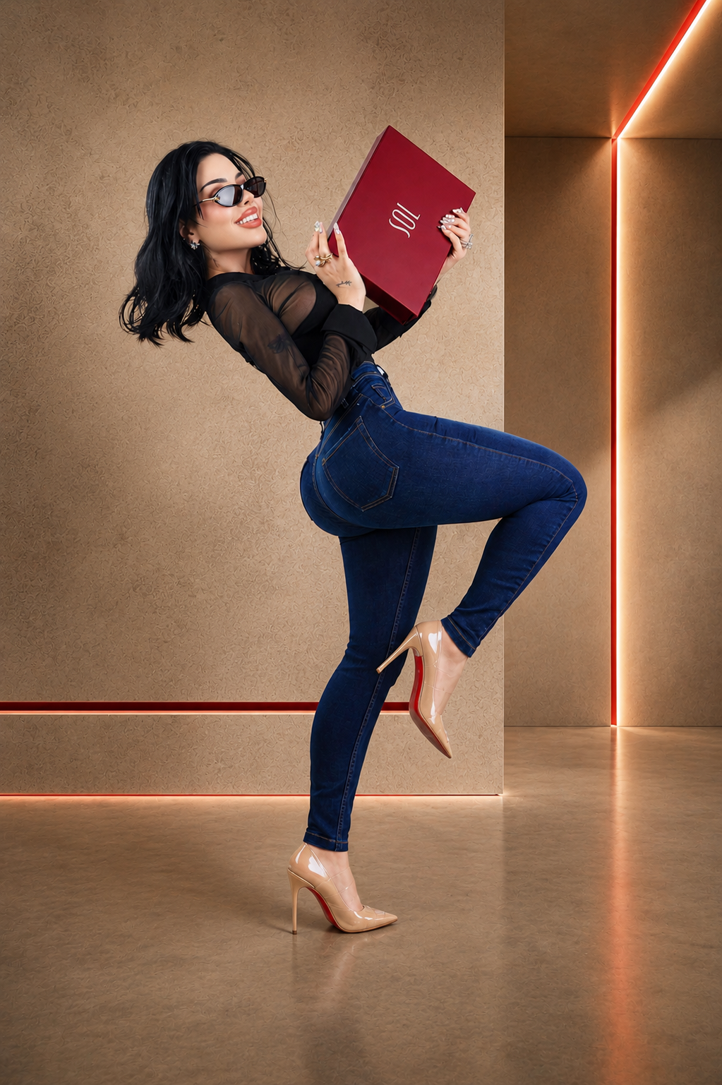 Jeans Crystal Blue