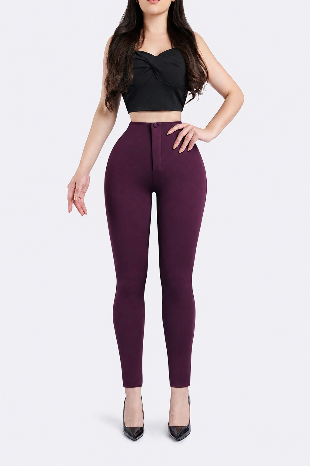 Luxury Booty Skinny Morado