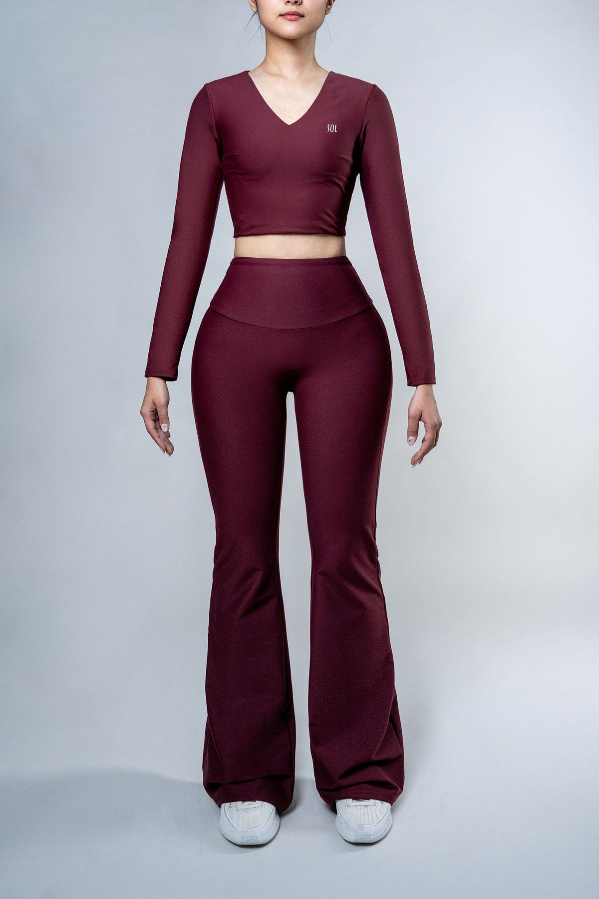 Set ShapePRO Silvana Flared Burgundy