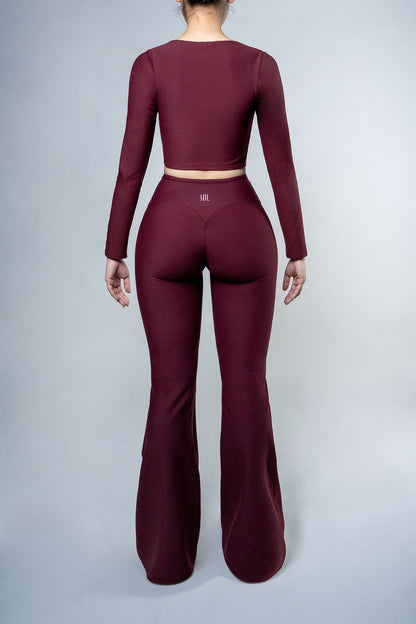 Set ShapePRO Silvana Flared Burgundy