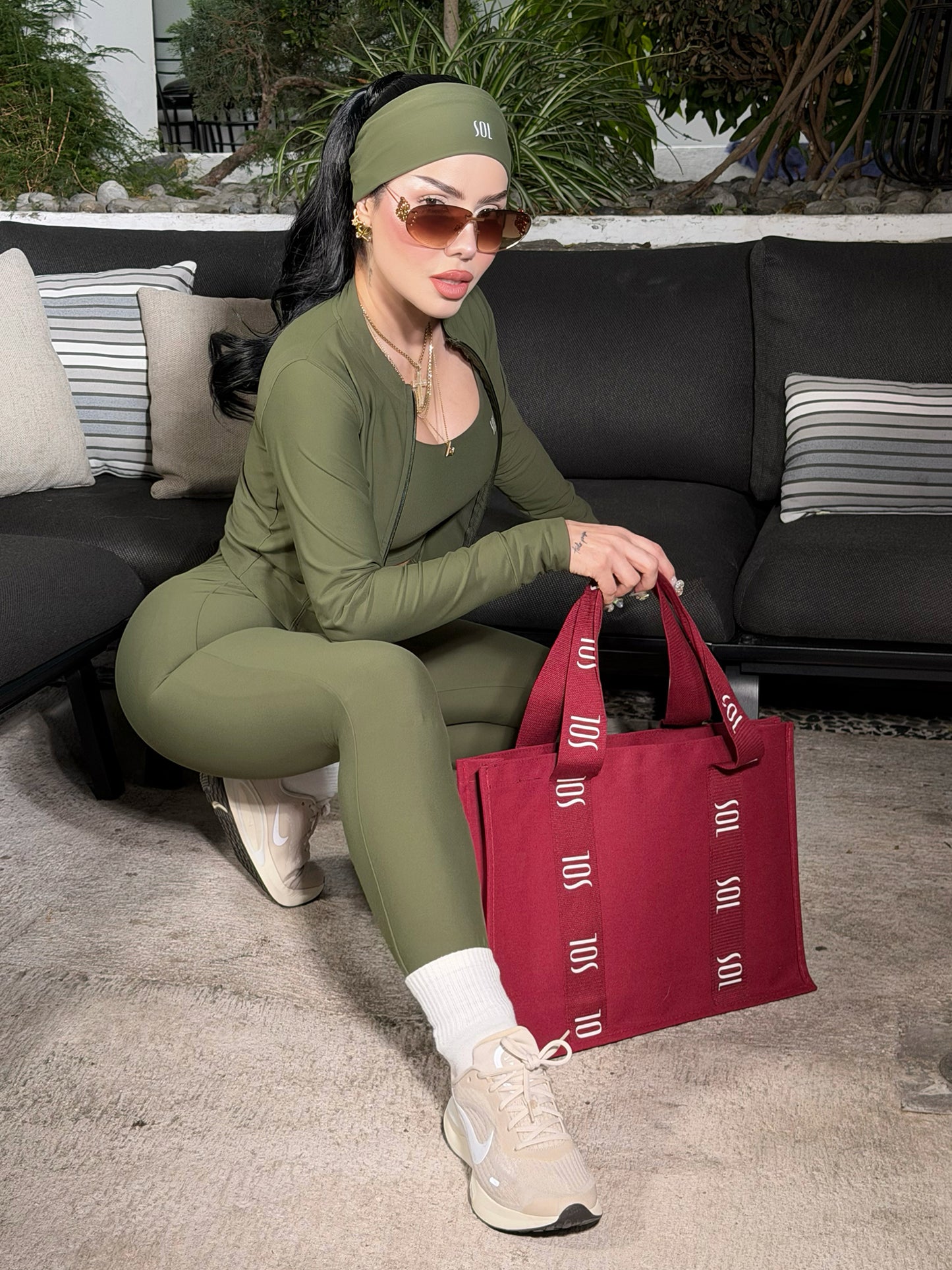 Set ShapePRO Sherlyn Skinny Verde Olivo